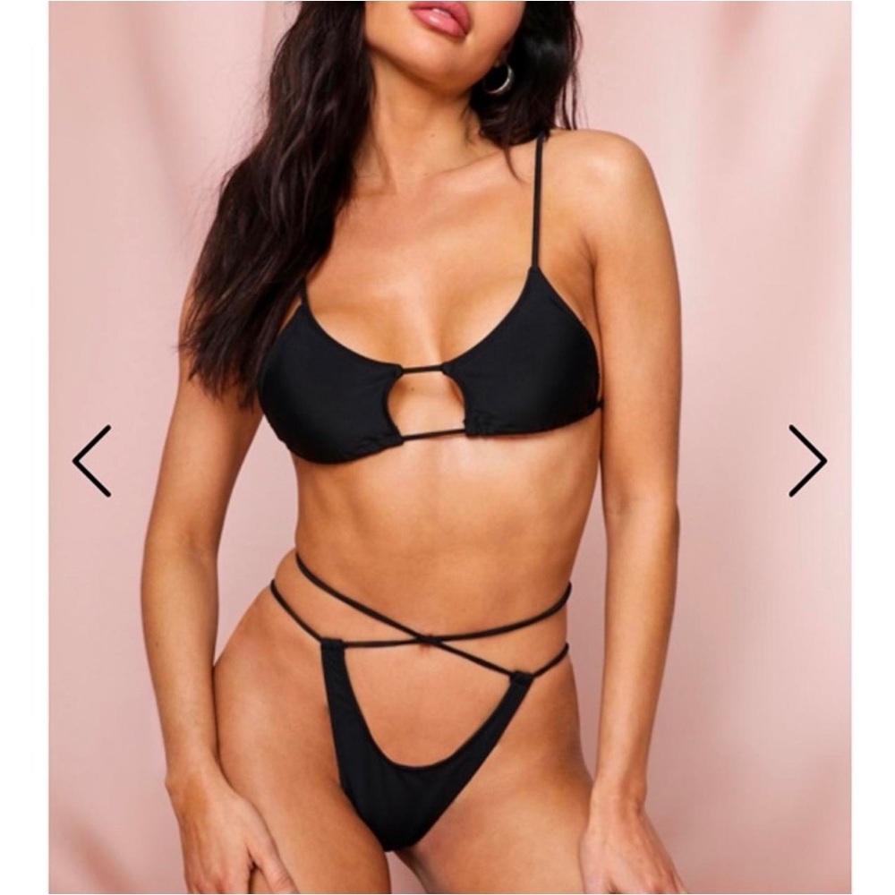 SET!! Monica Hansen Beachwear | L Top & M Bottoms